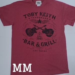 Men's medium Toby Keith bar-and-grill T-shirt.